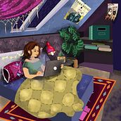 Ilustración editorial. Fine Arts project by Tduran Salguero - 04.09.2018