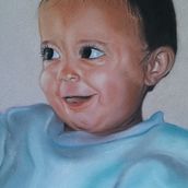 Retratos por encargo a pastel,acuarela,carboncillo,grafito.... Un proyecto de Bellas Artes de Judith Martín Monte - 09.04.2018