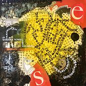 Exposición Alsur Café. Un proyecto de Collage y Pintura de Gabriela Trejo - 10.04.2018