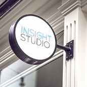 Logotipo Insight Studio. Design project by Jesus Morales Mijares - 03.06.2017