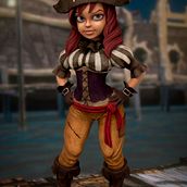 GOLIATH: Pirate. 3D project by Aitor Regidor Vallcanera - 04.11.2018