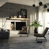 Casa en Cañuelas - Renders diurnos. 3D, Architecture, Interior Architecture & Infographics project by Miquel Genovart Cifre - 03.01.2018