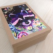 Cajas pintadas a mano para pastelería. Arts, and Crafts project by Nadia Carolina Daza Leyva - 12.15.2016