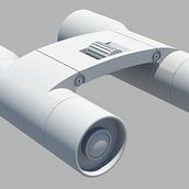 Modelado 3D - Prismáticos. 3D projeto de aitormendia - 13.04.2018
