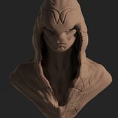 Alien zbrush. 3D project by Leonardo Redondo - 04.15.2015
