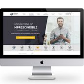 Landing promocional Instituto Europeo de Asesoría Fiscal. Un progetto di Design, Graphic design, Web design e Marketing di Sara Navarro - 01.09.2017