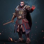 Ancient Soldier (Rock D concept). Un progetto di 3D e Character design di gesiOH - 17.04.2018