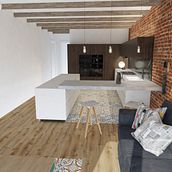 3D- Piso en Barcelona / Diputació. 3D, Architecture, Interior Architecture, Design & Interior Design project by Mercè Moga Minguet - 04.18.2018