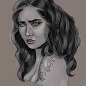 WOLF LIKE. Comic e Ilustração tradicional projeto de Mireia Llamas - 19.04.2018