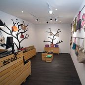 Tienda de bolsos ECOB Ein Projekt aus dem Bereich Innenarchitektur und Möbeldesign und - bau von laurensschocher - 20.04.2018