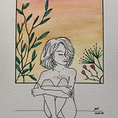 Acuarela practica. Fine Arts, Drawing, Traditional illustration, Painting, and Watercolor Painting project by María Redrado Morant - 04.23.2018