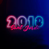 Sant Jordi 2018. Un progetto di Animazione, Motion graphics, Multimedia, Postproduzione fotografica, Musica, Produzione audiovisiva e Sound design di Walybe Barcelona - 23.04.2018