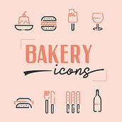 Bakery_icons .  de Gisela Barros Cortes - 01.10.2018