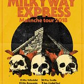 THE MILKYWAY EXPRESS. Ilustración Digital. Een project van Posterontwerp y Digitale illustratie van Alvaro Aspe Gonzalez - 24.04.2018