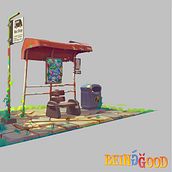 Being Good - Bus stop Ein Projekt aus dem Bereich Design von Figuren von Iosu Palacios Asenjo - 28.04.2018