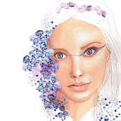 Mi Proyecto del curso: Retrato ilustrado en acuarela. Desenho projeto de Inma Alonso de la Torre - 29.04.2018