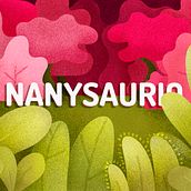 Nanysaurio. Graphic Design, Traditional illustration, and Vector Illustration project by Anny Fernandez - 04.30.2018