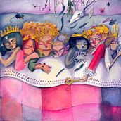 Pulgarcito. Traditional illustration project by Marcela Altet Ziegler - 04.30.2016