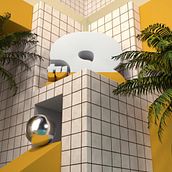 Tv8 Ident. Animation, 3D Animation, and Motion Graphics project by silvia_b - 05.01.2018