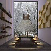 Loft de Invierno. 3D, Architecture, Interior Architecture, Design, Interior Design, Furniture Design, Making, Infographics, and 3D Modeling project by sls_design - 05.02.2015