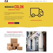 Mudanzas en Valencia Ein Projekt aus dem Bereich Webdesign von Axel Costelo - 03.05.2018