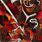 Carnaval. Un proyecto de Ilustración digital de Julian Ardila - 20.12.2015