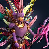 Mi Proyecto del curso: Tsaxmagu. 3D project by P.F Morales - 05.08.2018