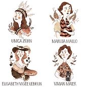 Inspiring Women Artists. Ilustração tradicional projeto de Ana Escapicua - 08.05.2018