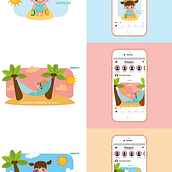 Ilustraciones para RRSS. Graphic Design, Traditional illustration, and Vector Illustration project by Alana García Ortega - 05.08.2018