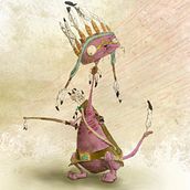 Desarrollo de Basy . Projekt z dziedziny Projektowanie postaci, Trad, c, jna ilustracja, Ilustracja c i frowa użytkownika Cristiana Baldetti - 09.05.2018