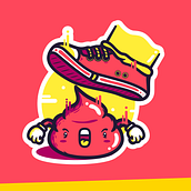 Personajes y Vectores #1 Ein Projekt aus dem Bereich Design von Figuren und Traditionelle Illustration von Edwin Navarro Hernández - 09.05.2018