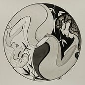 Lo mio :). Traditional illustration project by Ana Rodriguez - 05.17.2018