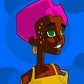 Ilustraciones a color. Character Design, Comic, Digital Illustration, Painting, and Sketching project by Israel Audelo Ruiz - 05.11.2018