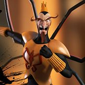 Venture Bros - Monarch. 3D Modeling project by Mario Escudero Hern - 05.13.2018
