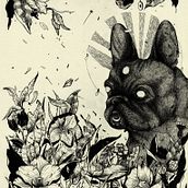 Black . % Diana Reyes tarafından hazırlanan Geleneksel illüstras, Ve on projesi - 05.14.2018