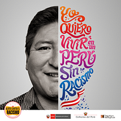 Lettering Alerta Contra el Racismo. Un progetto di Lettering di Lex Ramírez - 14.05.2018