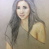 Mi Proyecto del curso: Ilustración con pastel y lápices de colores. Projekt z dziedziny Trad, c i jna ilustracja użytkownika Yurema Bañuelos Puelles - 15.05.2018