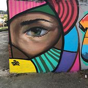 Mi Proyecto del curso: Iniciación a la pintura con spray. Street Art, Art Direction, Character Design, and Painting project by Davis Xavier - 05.26.2018