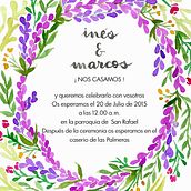 Mi Proyecto del curso: Técnicas aplicadas de ilustración en acuarela, invitación de boda. Un progetto di Disegno di neiloilustracion - 30.05.2018