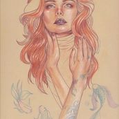 Mi Proyecto del curso: Ilustración con pastel y lápices de colores. Un proyecto de Bellas Artes, Dibujo, Ilustración tradicional y Pintura de Carolina Gabaldón - 17.05.2018
