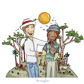 -Proyecto Cultivando Futuro-. Fine Arts, Comic, Creativit, and Traditional illustration project by Ana Gil - 05.17.2018