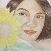 Mi project in Retrato ilustrado en acuarela course. Traditional illustration project by Jessica Elejalde Gómez - 05.20.2018