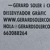 Targetes. Un progetto di Br, ing, Br, identit e Tipografia di Gerard Soler i Coll - 17.11.2017