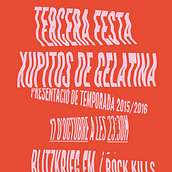 III Festa XXGG. Un progetto di Graphic design di Gerard Soler i Coll - 02.01.2015