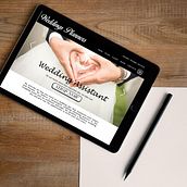 Mockup Wedding. Projekt z dziedziny Web design użytkownika Carmen Peralta - 22.05.2018