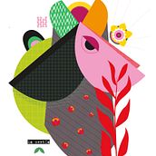 Metamorphosis. Colagem, Design e Ilustração vetorial projeto de pilar river - 23.05.2018