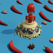 The Power Of The Ramen Girl . Un proyecto de Animación, Dirección de arte, Fotografía, Stop Motion y Post-producción fotográfica		 de Brenda Ranieri - 25.05.2018