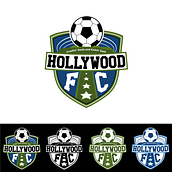 HOLLYWOOD FC LOGOTYPE COLOR 2018 . % YHWH EDICIONES tarafından hazırlanan Tasarım, Logo Tasarımı, Editör, al Tasarım, Ve Reklamcılık projesi - 05.26.2018