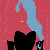 Femme fatale. Un projet de Illustration vectorielle de Micael Lopes - 27.05.2018