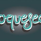 Mi Proyecto del curso: Los secretos dorados del lettering "loquesea". Projekt z dziedziny T i pografia użytkownika Fer Azpiri - 28.05.2018
